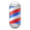 Barber Pole emoji on LG